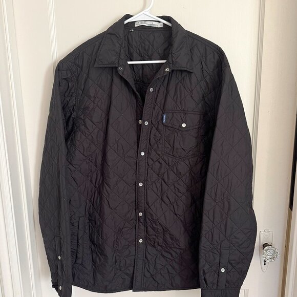 Criquet Quilted Shacket - Like New - Black - Men's Size L - Picture 2 of 5